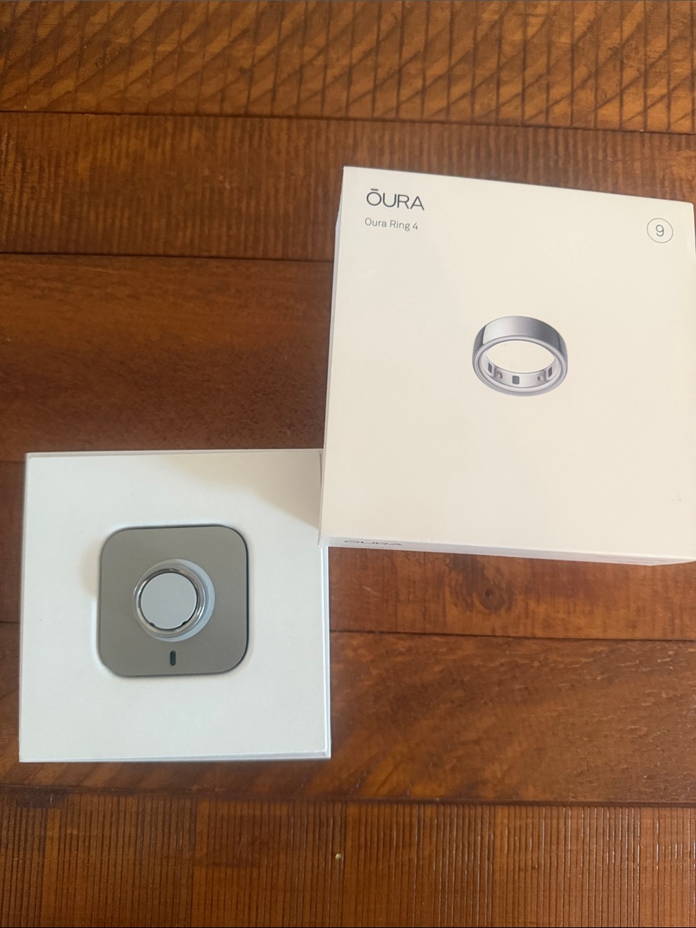 Oura Ring 4 - Silver Size 9